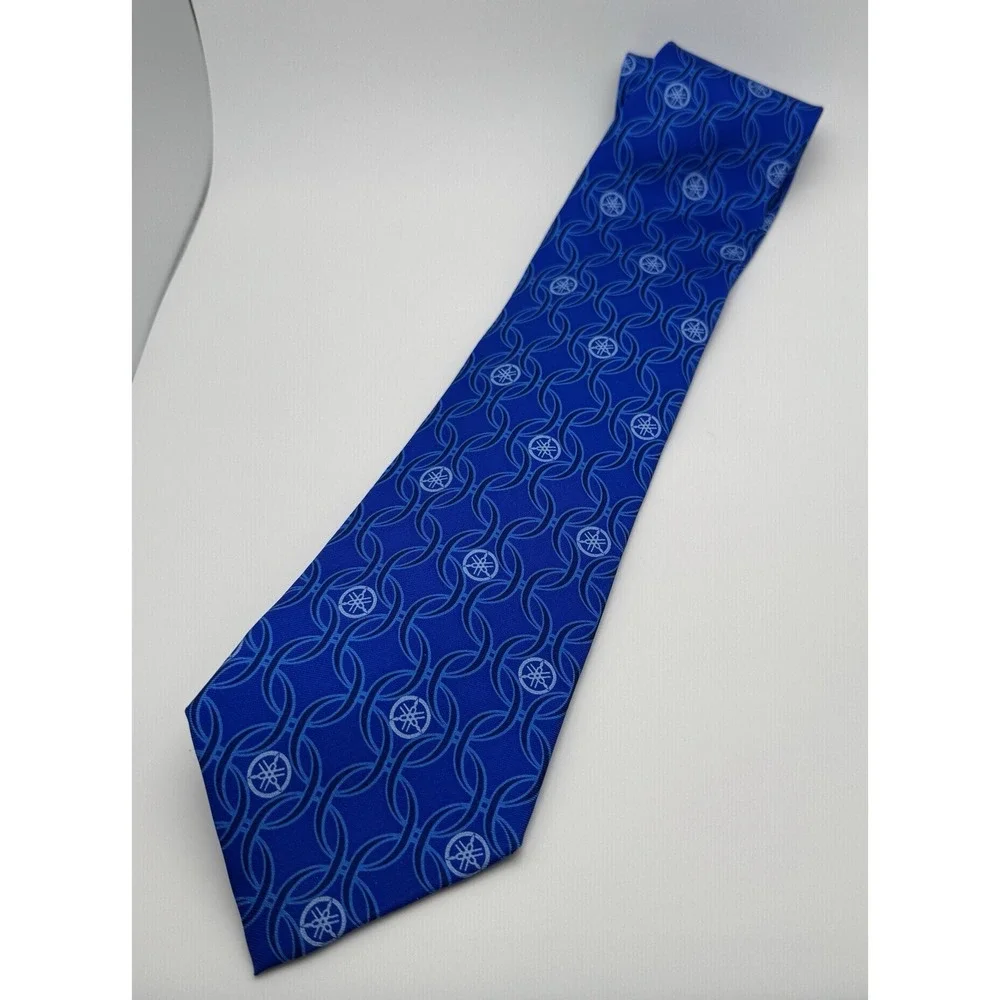 Yamaha Motocross Motorcycles Logo Neck Tie Necktie Blue MXGP Supercross SMX